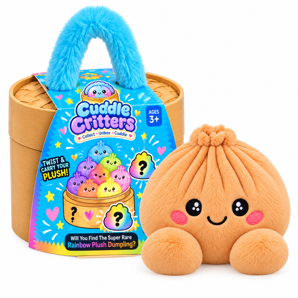 Cuddle Critters Mystery Dumpling Squishy